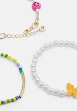 Fire & Glory VIBES BRACELET 3 PACK - Bracelet - Gold-coloured/multi -Fire&Glory shop 05df9d1e14904d78b2fafaf0d5ac65fe