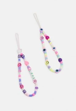 Fire & Glory FGSILVIANNA PHONE CHARM 2 PACK - Other Accessories - Prism Pink/multi