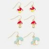 Fire & Glory MUSHROOM EARRINGS 3 PACK - Earrings - Gold-coloured -Fire&Glory shop 0fcb253604434581a1bf46bc2f85de9c