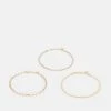 Fire & Glory FGISABELLE ANKLET 3 PACK - Other Accessories - Gold-coloured -Fire&Glory shop 181abd9583684761969a89415c967bd6