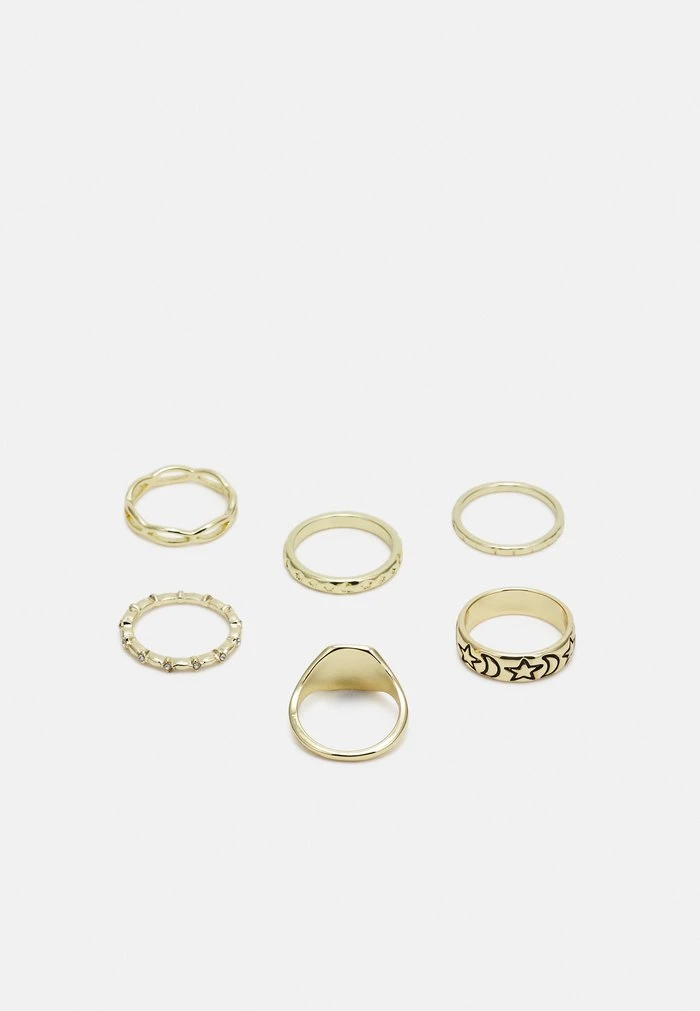 Fire & Glory THEA RINGS 6 PACK - Ring - Gold-coloured 4 Fire & Glory THEA RINGS 6 PACK - Ring - Gold-coloured - Image 2