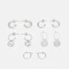 Fire & Glory EARRINGS 5 PACK - Earrings - Silver-coloured -Fire&Glory shop 1bcf9e013ca9485ebd14816feb1b0100