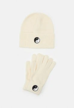 Fire & Glory FGNICCIE HOOD GLOVES SET - Gloves - Antique White