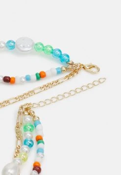 Fire & Glory TINA COMBI NECKLACE - Necklace - Gold-coloured/multi -Fire&Glory shop 273d0e7e40e64ea2b91fbb28cd53f84d