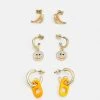 Fire & Glory LAI EARRINGS 3 PACK - Earrings - Gold-coloured/multi -Fire&Glory shop 2a6c8abadbe44e9ea6379d3f299a2fcc