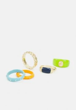 Fire & Glory KATHARINA 5 PACK - Ring - Gold-coloured/multi -Fire&Glory shop 2f8eec4d5ae64745a6d01fa9aba4d5bd