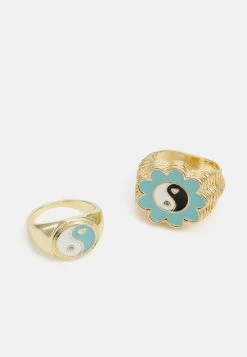 Fire & Glory VIOLA 4 PACK - Ring - Gold-coloured/multi-coloured -Fire&Glory shop 316e49b4cf1f40d0b35030c66bd4026f