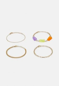 Fire & Glory JOSEFINE BRACELET 4 PACK - Bracelet - Gold-coloured/multi -Fire&Glory shop 39875ae163d7474c932caad0bb0ddfcc