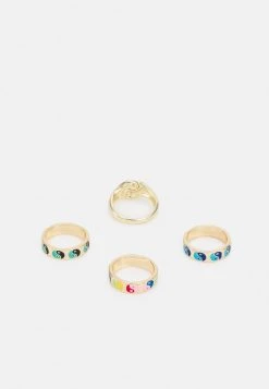 Fire & Glory SAKKA 4 PACK - Ring - Gold-coloured/multi 6 Fire & Glory SAKKA 4 PACK - Ring - Gold-coloured/multi -Fire&Glory shop 3d16a485f66d4deda1038fcd4d5ba451