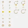 Fire & Glory KAISA EARRINGS 10 PACK - Earrings - Gold-coloured -Fire&Glory shop 3efbc21d1ca943d4991b39eb6b549914