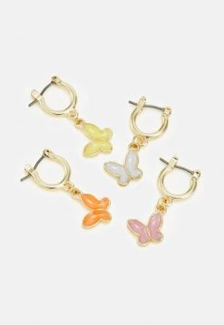 Fire & Glory KORNELIE EARRINGS 4 PACK - Earrings - Gold-coloured/multi -Fire&Glory shop 44d5c559b061481eb9b6e531801d10c5