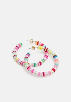 Fire & Glory EVA HOOP EARRINGS - Earrings - Gold-coloured/multi -Fire&Glory shop 4ac8936d293c4963b91696960ca27159