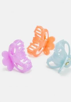 Fire & Glory FGTULLIE HAIRSHARK 3 PACK - Hair Styling Accessory - Blue/purple -Fire&Glory shop 4cfbdef19f0f477abe9dfa2fe92c9aec