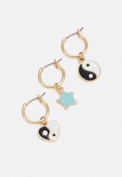 Fire & Glory HAIDI EARRINGS 3 PACK - Earrings - Gold-coloured -Fire&Glory shop 4d5238d3dcdf45b790672d4e5bff2147