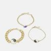 Fire & Glory FGULLA BRACELET 3 PACK - Bracelet - Gold-coloured/multi -Fire&Glory shop 5337a4458f2b4bc7813f199e8d4b7636