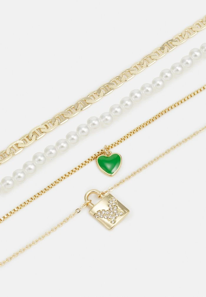 Fire & Glory LAIBI COMBI NECKLACE - Necklace - Gold-coloured 5 Fire & Glory LAIBI COMBI NECKLACE - Necklace - Gold-coloured - Image 3