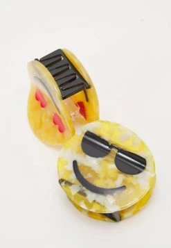 Fire & Glory FGEMMA HAIRSHARK KEY 2 PACK - Hair Styling Accessory - Yellow Cream -Fire&Glory shop 5c2b8a6e2355408ea3eaf192aa7a4a65