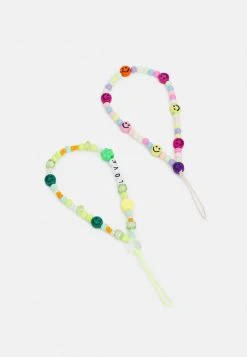 Fire & Glory PHONE CHARM 2 PACK - Other Accessories - Butterfly/prism Pink/multi-coloured