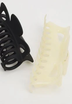 Fire & Glory FGEMMA HAIRSHARK 2 PACK - Hair Styling Accessory - Black/cloud Dancer -Fire&Glory shop 62d20afffd7348f895bbd71e79992853