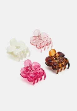 Fire & Glory LAERKE HAIRSHARK 4 PACK - Hair Styling Accessory - Multi-coloured