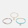 Fire & Glory OLIVIA BRACELET 3 PACK - Bracelet - Gold-coloured/multi -Fire&Glory shop 69ed212186854ae3830d5a2e669afa7f