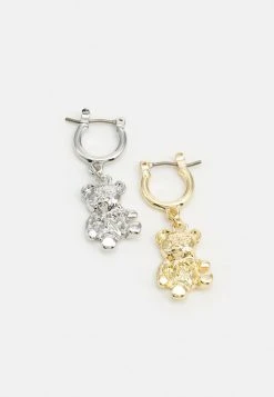 Fire & Glory TEDDY EARRINGS 2 PACK - Earrings - Gold-coloured/silver-coloured -Fire&Glory shop 7591a233542d48c8a1d4b17d83f935a1