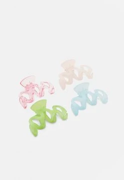 Fire & Glory FGDINE HAIRSHARK 4 PACK - Hair Styling Accessory - Forest Green