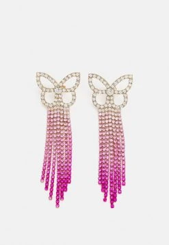 Fire & Glory VIKKA EARRINGS - Earrings - Gold-coloured/pink