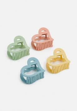 Fire & Glory LAMMA HAIRSHARK 4 PACK - Hair Styling Accessory - Prism Pink/multi