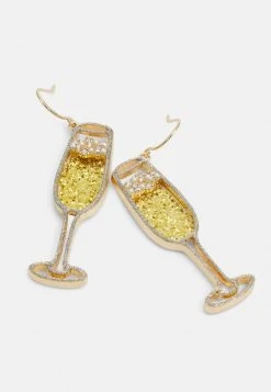 Fire & Glory BOBILI EARRINGS - Earrings - Gold-coloured -Fire&Glory shop 808468c603bd42d29d03444a85e92b7d