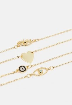 Fire & Glory TAIMI BRACELET 4 PACK - Bracelet - Gold-coloured -Fire&Glory shop 81f020bd1d474cdf9fb7b10c95a49053
