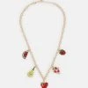 Fire & Glory FRUITY NECKLACE - Necklace - Gold-coloured/multi 1 Fire & Glory FRUITY NECKLACE - Necklace - Gold-coloured/multi -Fire&Glory shop 950ec15c36af44f9a7ad645eb42b8b13