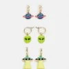 Fire & Glory LUCCA EARRINGS 3 PACK - Earrings - Gold-coloured/multi -Fire&Glory shop 9600cc94f7324a959e0320e43ecf6942