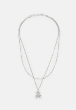 Fire & Glory TEDDI COMBI NECKLACE - Necklace - Silver-coloured