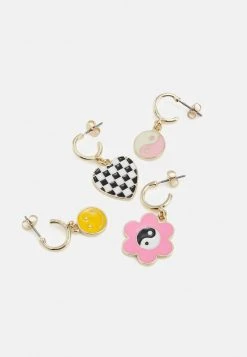 Fire & Glory FGQULLIA EARRINGS 4 PACK - Earrings - Gold-coloured -Fire&Glory shop a8d2006211a8487d8325ecbb47cb9598
