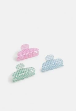 Fire & Glory GERTA HAIRSHARK 3 PACK - Hair Styling Accessory - Fruit Dove/blue/green