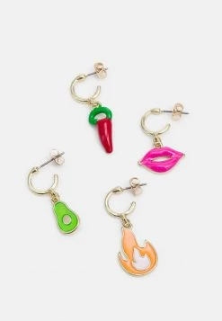 Fire & Glory FGPILLI EARINGS 4-PACK - Earrings - Multi-coloured -Fire&Glory shop ac50c70c800f4f09a73585261f6012fe
