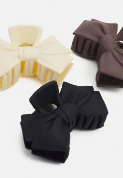 Fire & Glory BOWIE HAIRSHARK 3 PACK - Hair Styling Accessory - Buttercream/black/brown -Fire&Glory shop ac6ee530ff334e5caf6bafb1cef41942