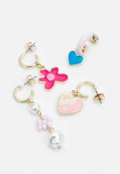 Fire & Glory CELINA EARRINGS 4 PACK - Earrings - Gold-coloured -Fire&Glory shop b5af4ed6893d47758d7fade97a559c49