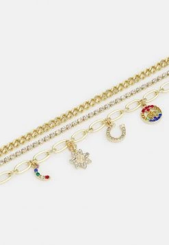 Fire & Glory VIOLA BRACELET 3 PACK - Bracelet - Gold-coloured/multi -Fire&Glory shop b9dec6a7ba06458c8f84abf8e1405550