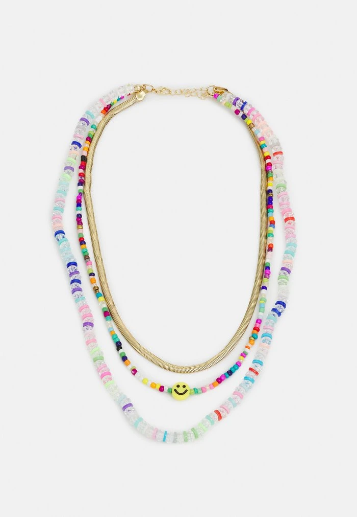 Fire & Glory THELMA COMBI NECKLACE - Necklace - Gold-coloured/multi 3 Fire & Glory THELMA COMBI NECKLACE - Necklace - Gold-coloured/multi