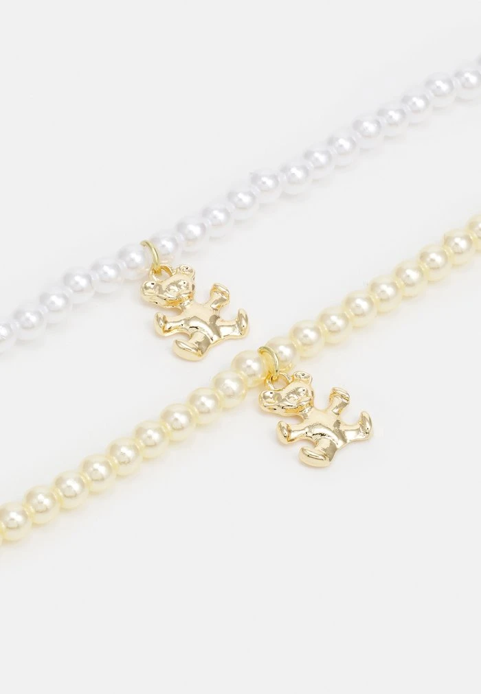 Fire & Glory TEDDY NECKLACE 2 PACK - Necklace - Gold-coloured 5 Fire & Glory TEDDY NECKLACE 2 PACK - Necklace - Gold-coloured - Image 3