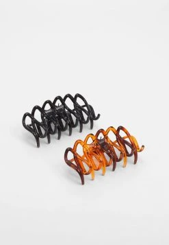 Fire & Glory FGVIKTORIA HAIRSHARK 2 PACK - Hair Styling Accessory - Black/brown