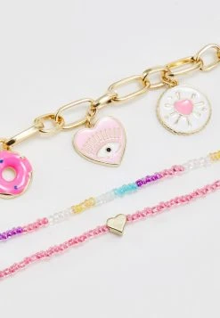 Fire & Glory PIA BRACELET 3 PACK - Bracelet - Gold Coloured/multi Coloured -Fire&Glory shop bfa27097484d4d7ca38f58faedfafd1e