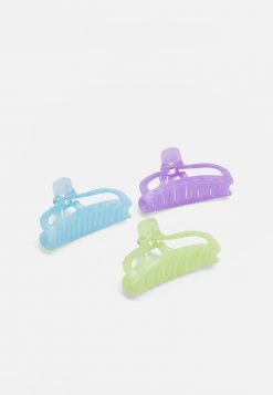 Fire & Glory FGYRSA HAIRSHARK 3 PACK - Hair Styling Accessory - Dahlia Purple/multi