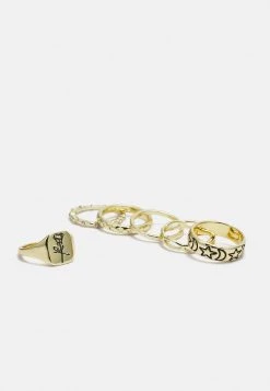 Fire & Glory THEA RINGS 6 PACK - Ring - Gold-coloured 7 Fire & Glory THEA RINGS 6 PACK - Ring - Gold-coloured -Fire&Glory shop c5995fa5d95b44489dda8da19ed29d6e