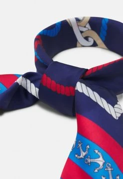 Fire & Glory FGKELLY SQUARE SCARF - Foulard - Mazarine Blue/red -Fire&Glory shop c91d6281327f4a7ab5db457f45dbe45c