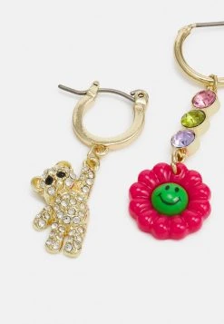 Fire & Glory MILLE EARRINGS 4 PACK - Earrings - Gold-coloured/multi -Fire&Glory shop ca6c494f64ba43089525506171cd2d27