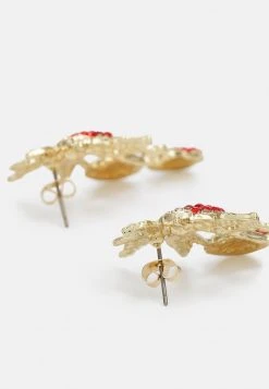 Fire & Glory EMMA EARRING - Earrings - Gold-coloured/red -Fire&Glory shop d4924a0779d2400ba21009c291ae3291