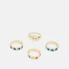 Fire & Glory SAKKA 4 PACK - Ring - Gold-coloured/multi -Fire&Glory shop d87ad3d01e944cbe826d1379e4ff3838